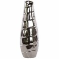 H2H Ceramic Vase Silver - Silver H23243638